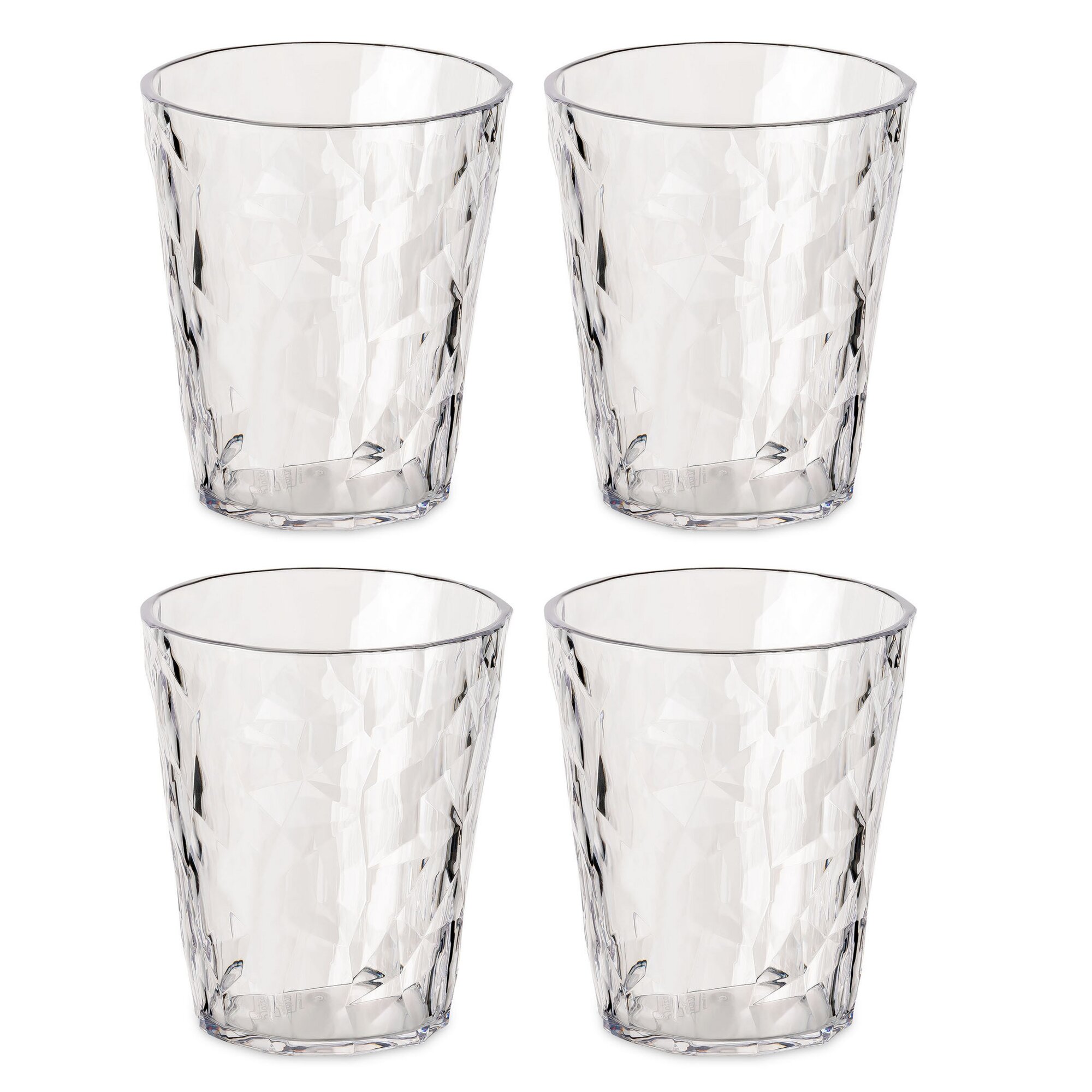 koziol Trinkglas 250 ml Superglas CLUB, 4er-Set ~ 551/234