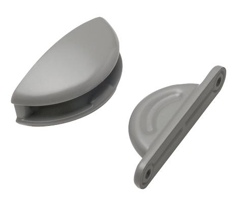 FAWO GmbH Türfeststeller Plopp, staubgrau SB-verpackt  ~ 214/047