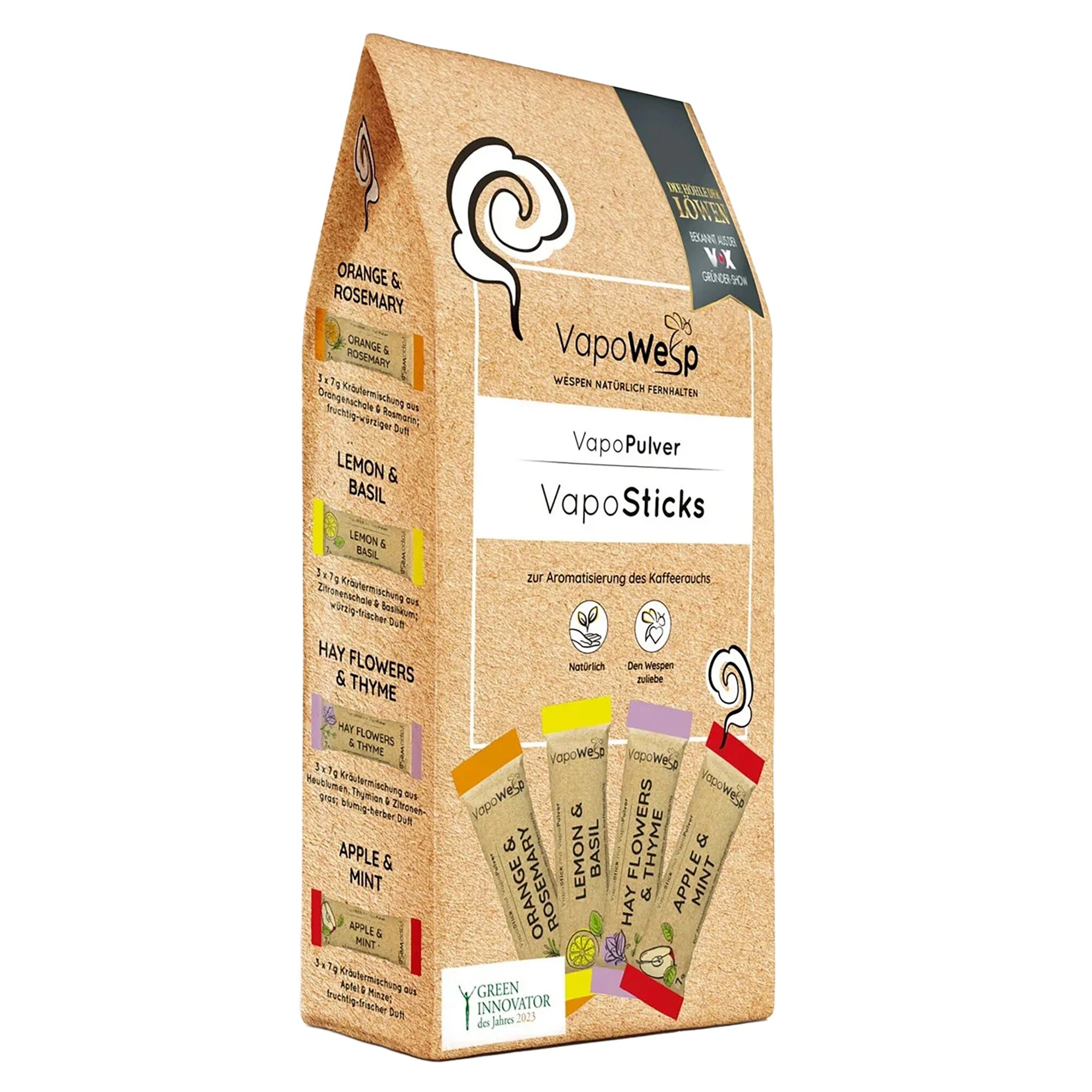 VapoWesp VapoSticks – VapoPulver zum Mitnehmen ~ 452/004