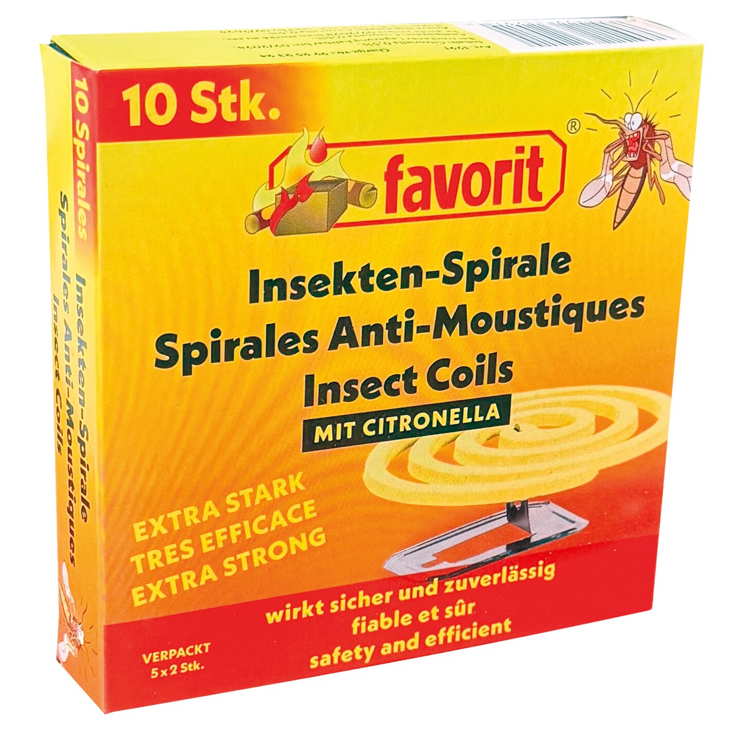 Favorit Moskitospirale Extrastark ~ 452/015