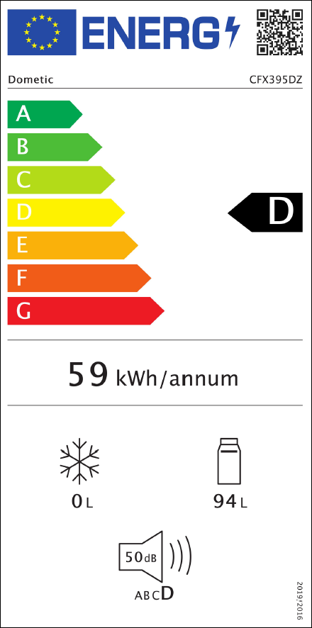 Dometic CoolFreeze CFX3 95DZ, 12 / 24 / 110-240 Volt, EEK: D ~ 33 369