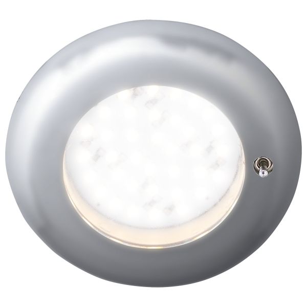 Frilight Einbauspot Nova 36 SMD, mit Schalter, silber, EEK: F ~ 320/838