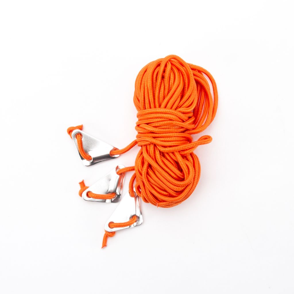 Bent® Abspannleine orange, 3 Stück ~ 072/585