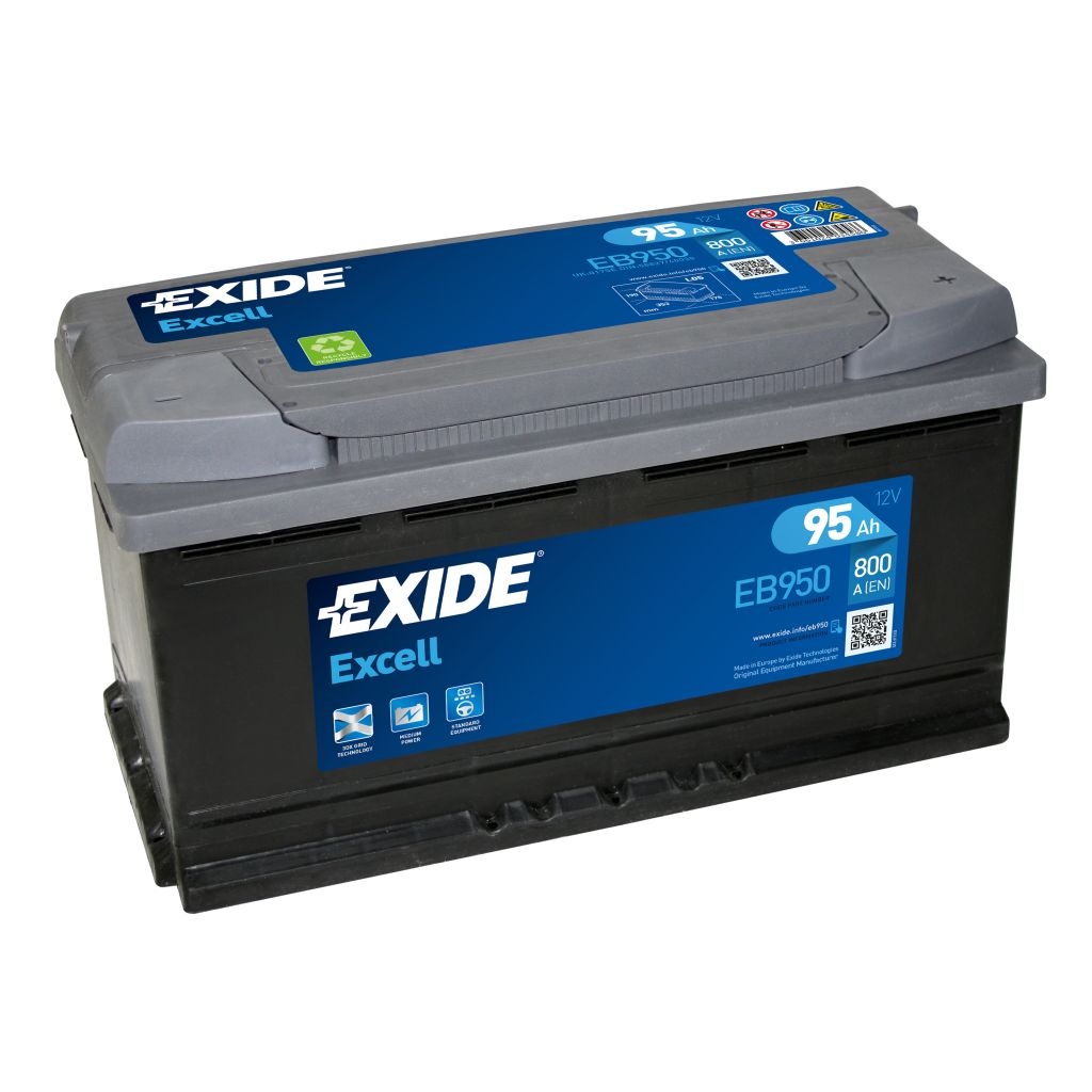 Exide Starterbatterie Excell EB 950  ~ 322/320