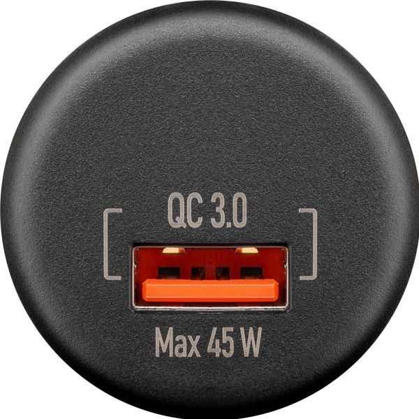 Wentronic Single Einbaucharger USB-A ~ 324/111