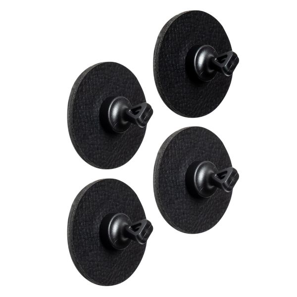 silwy® Magnet-Pins FLEX, schwarz, 4 Stück ~ 550/799
