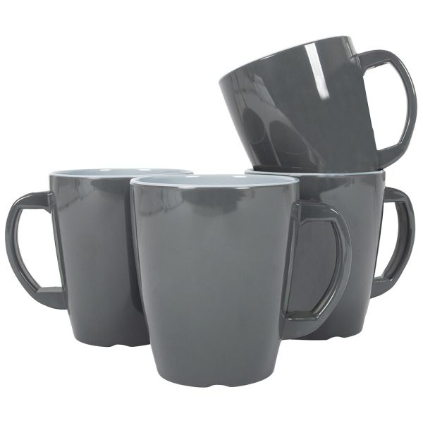 Gimex® Henkelbecher Vivid Line blau, 4er-Set ~ 550/924