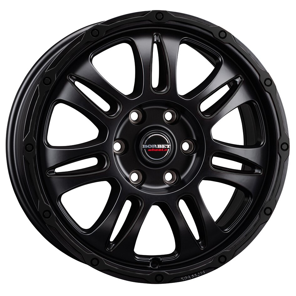Borbet Aluminiumfelge Borbet CW8, black matt, 18" für MB Sprinter ab Bj. 2006/04 ~ 88 363