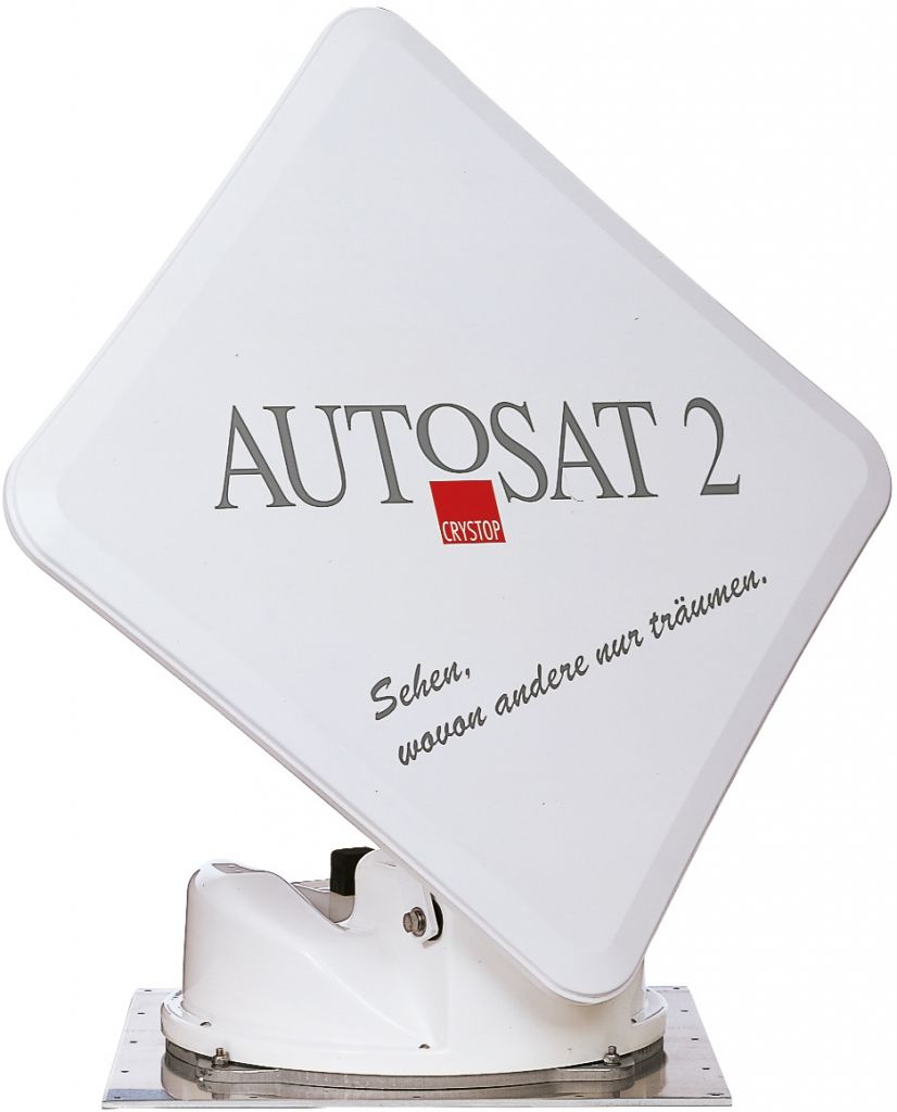 Crystop Sat-Anlage AutoSat 2S 85 Control Twin Skew ~ 72 466