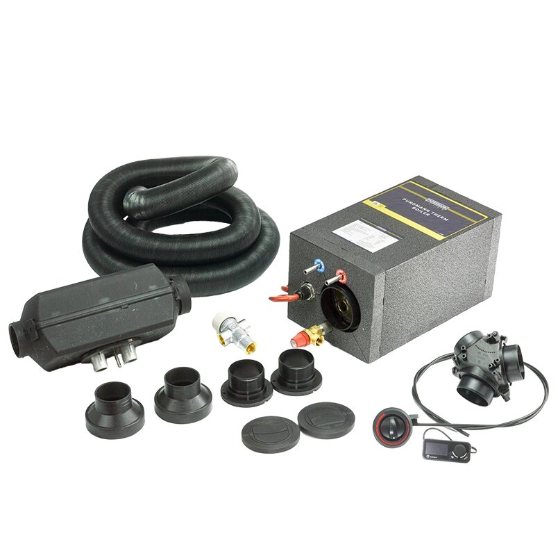 Pundmann Warmduscher-Set 6 Liter mit 2 kW Standheizung und Therme 12 V, 200 W ~ 311/064