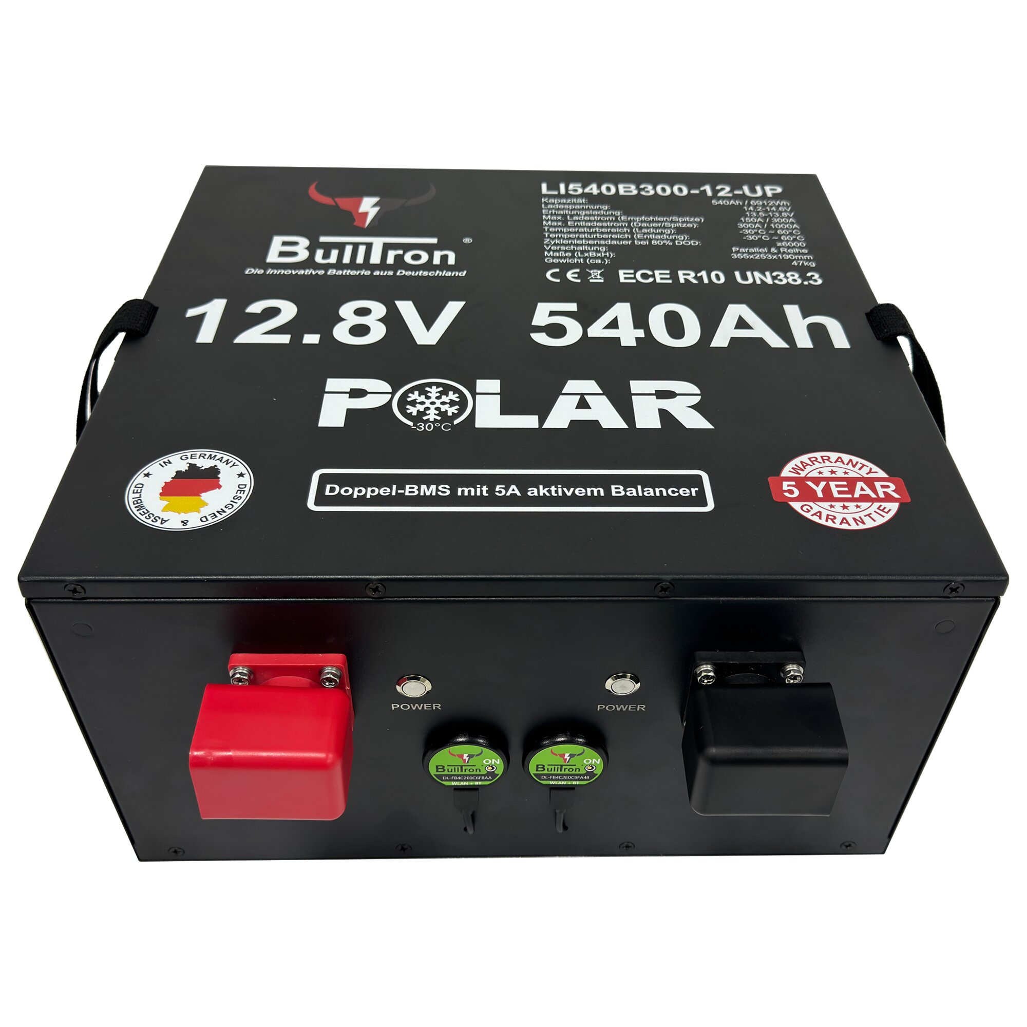 BullTron Lithium Batterie Polar 540 Ah ~ 323/690