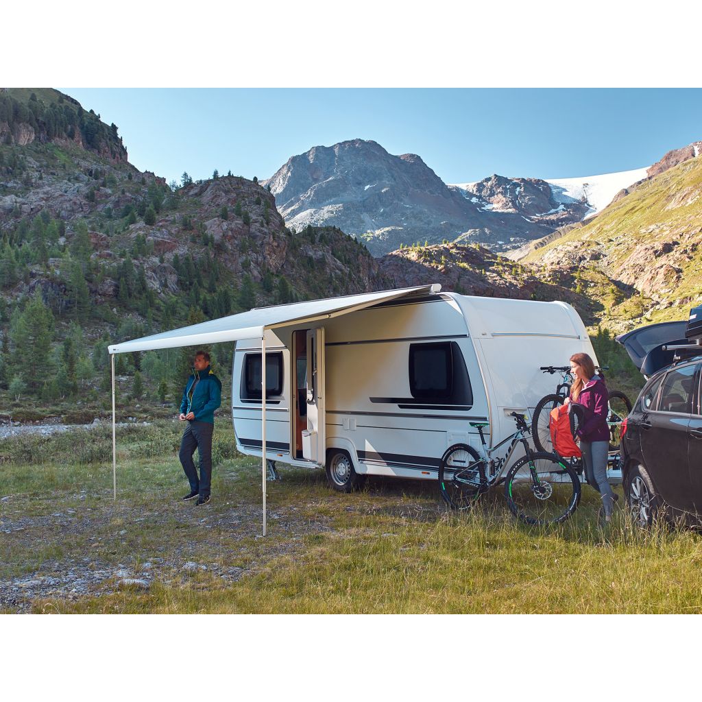 Thule Omnistor 6300 mit Motor, anthrazit, 3,5 x 2,5 m, Mystic-Grau ~ 92 444