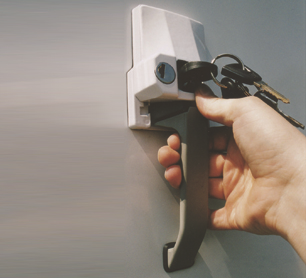 HEOSolution HEOSafe Türsicherung POS für Außenschloss 214/083