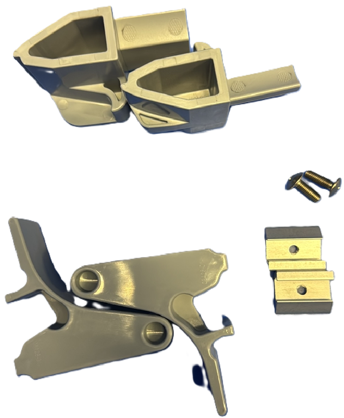 Fiamma® Befestigung Fast Clip Set, 2 Stück ~ 071/043