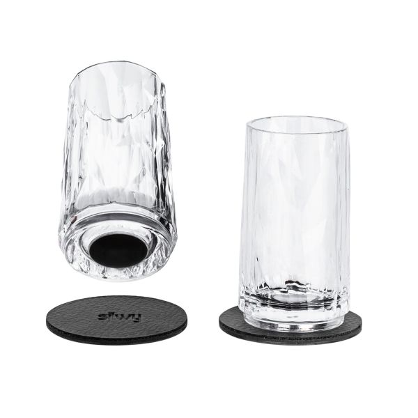 silwy® Magnet-Kunststoffgläser Schnapsglas, 2er-Set ~ 550/763