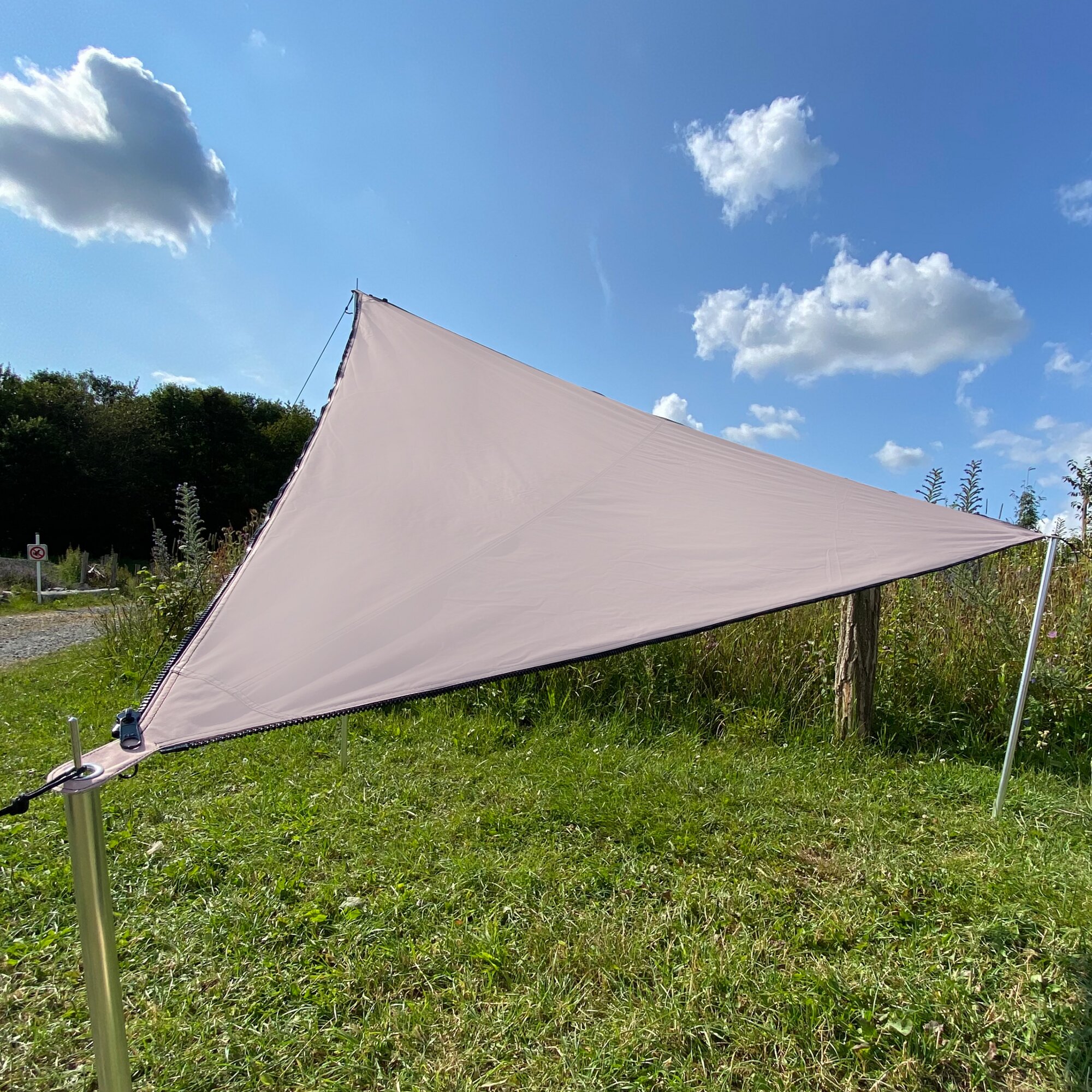 Bent® Sonnensegel „TC-Zip Canvas“ Scandinavian, Design misty rose ~ 072/695