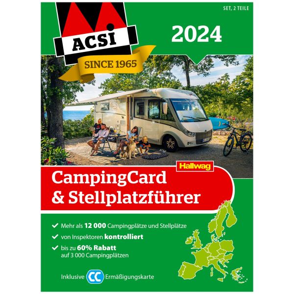 ACSI CampingCard & Stellplatzführer 2024 ~ 066/019