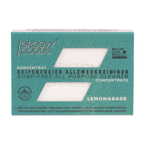 GROOVY GOODS Allzweckreiniger seifenfrei, Lemongrass, 60 g ~ 550/806