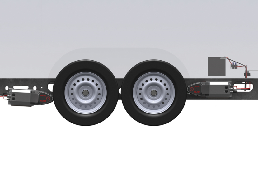 AL-KO Mammut Tandem TS412 Caravan Rangierhilfe 115/225 Anbau Verkabelung 1