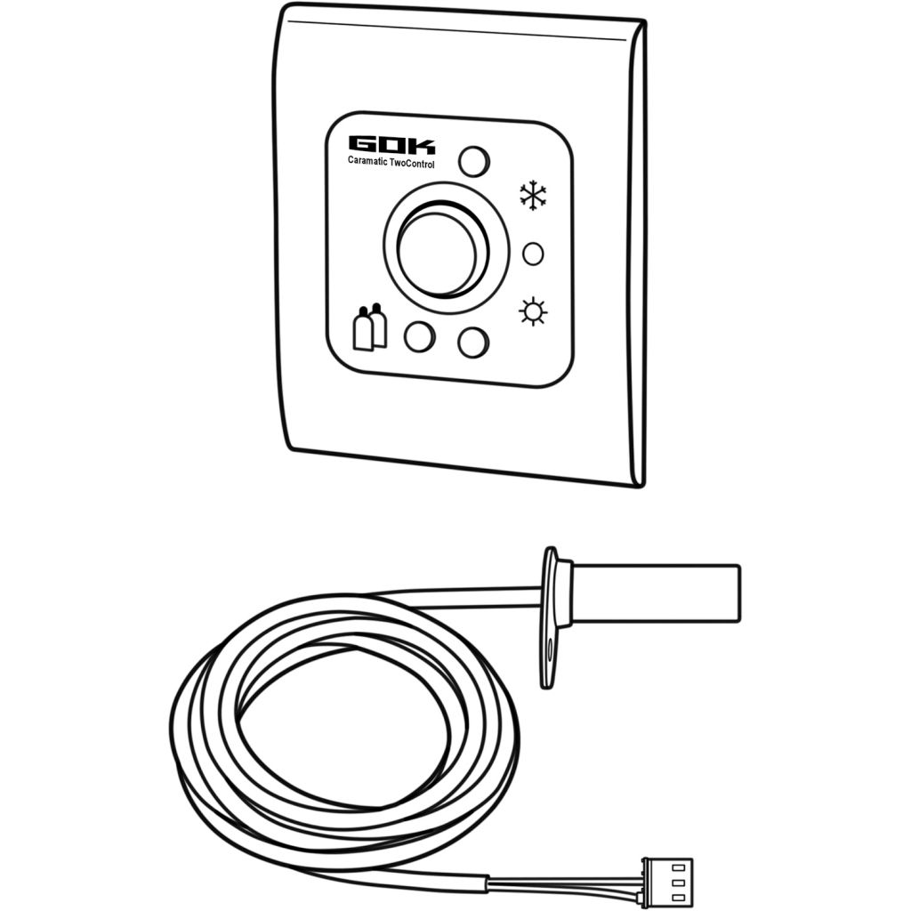 GOK Caramatic TwoControl Reglerheizung ~ 311/151