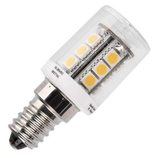 David Communication LED-Leuchtmittel CRI 80, 18er SMD Tubular, Sockel E14, EEK: F ~ 322/057