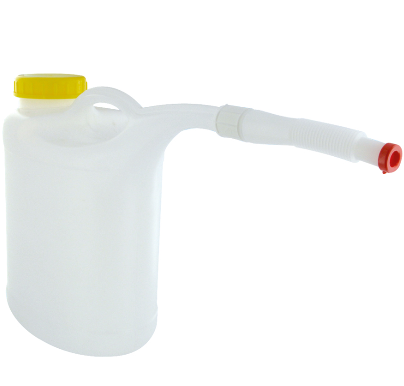 Flexibler Ausgießer mit Adapter 3/4" inkl. Entlüftung Beispiel