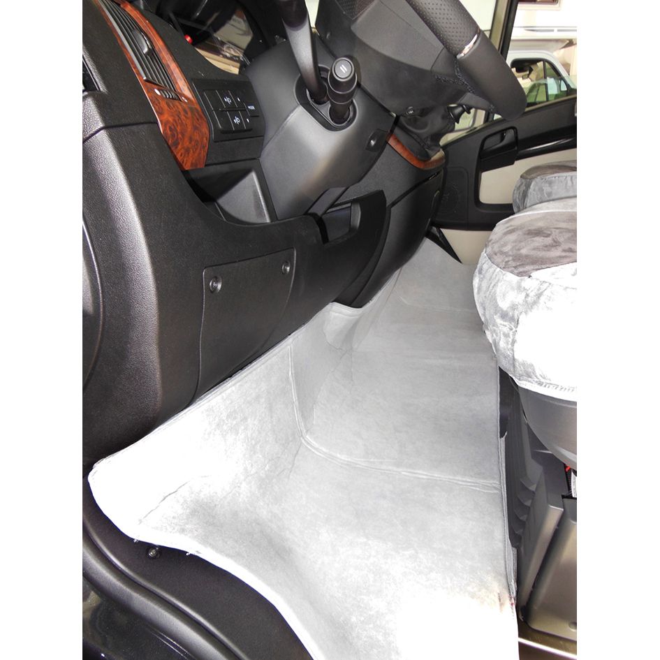 Hindermann® Fußraumisolierung in Wannenform, hellgrau für Ford Transit ab Bj. 05/2014 ~ 87 257