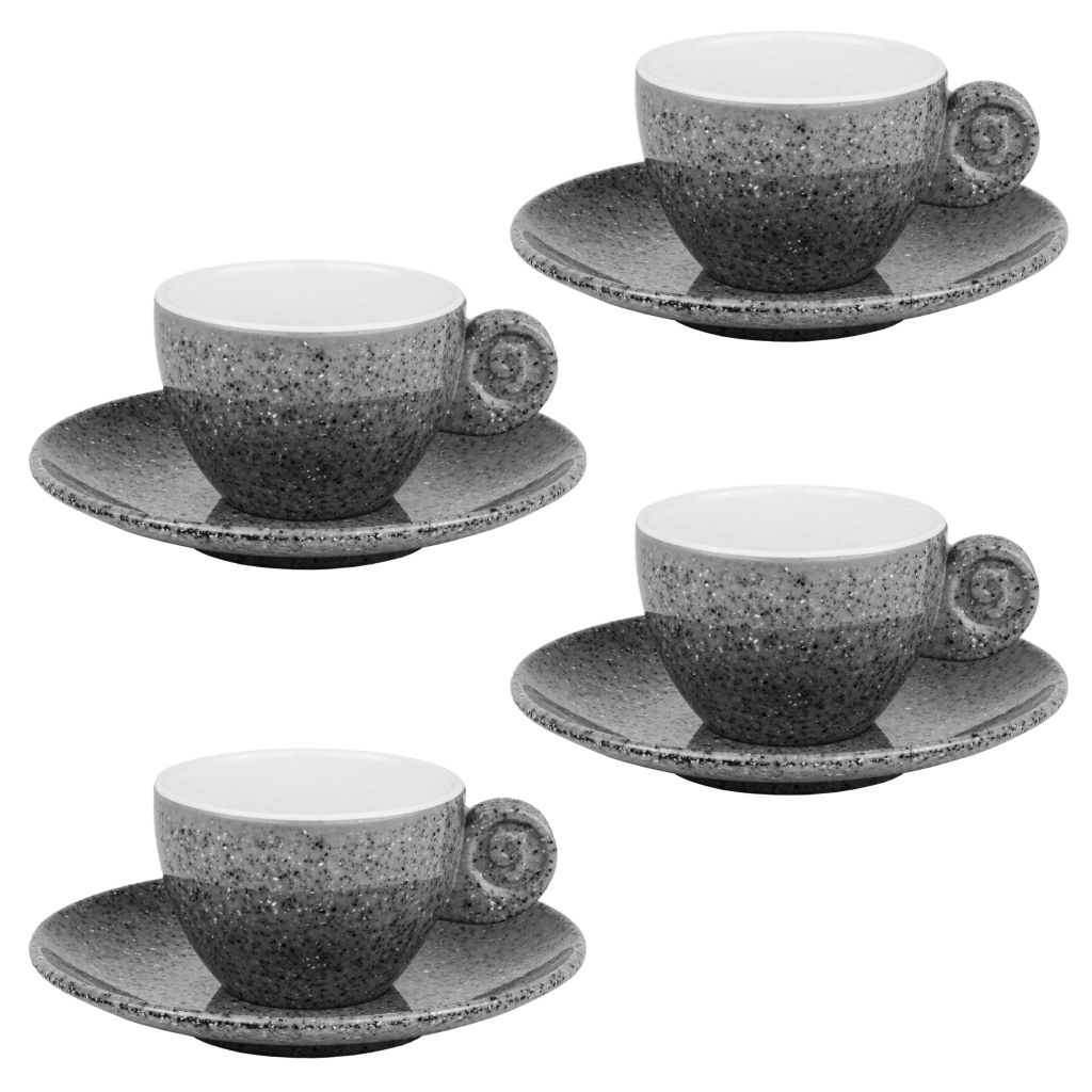 Gimex® Espressotasse Classic Line Granite, 4er-Set ~ 551/142