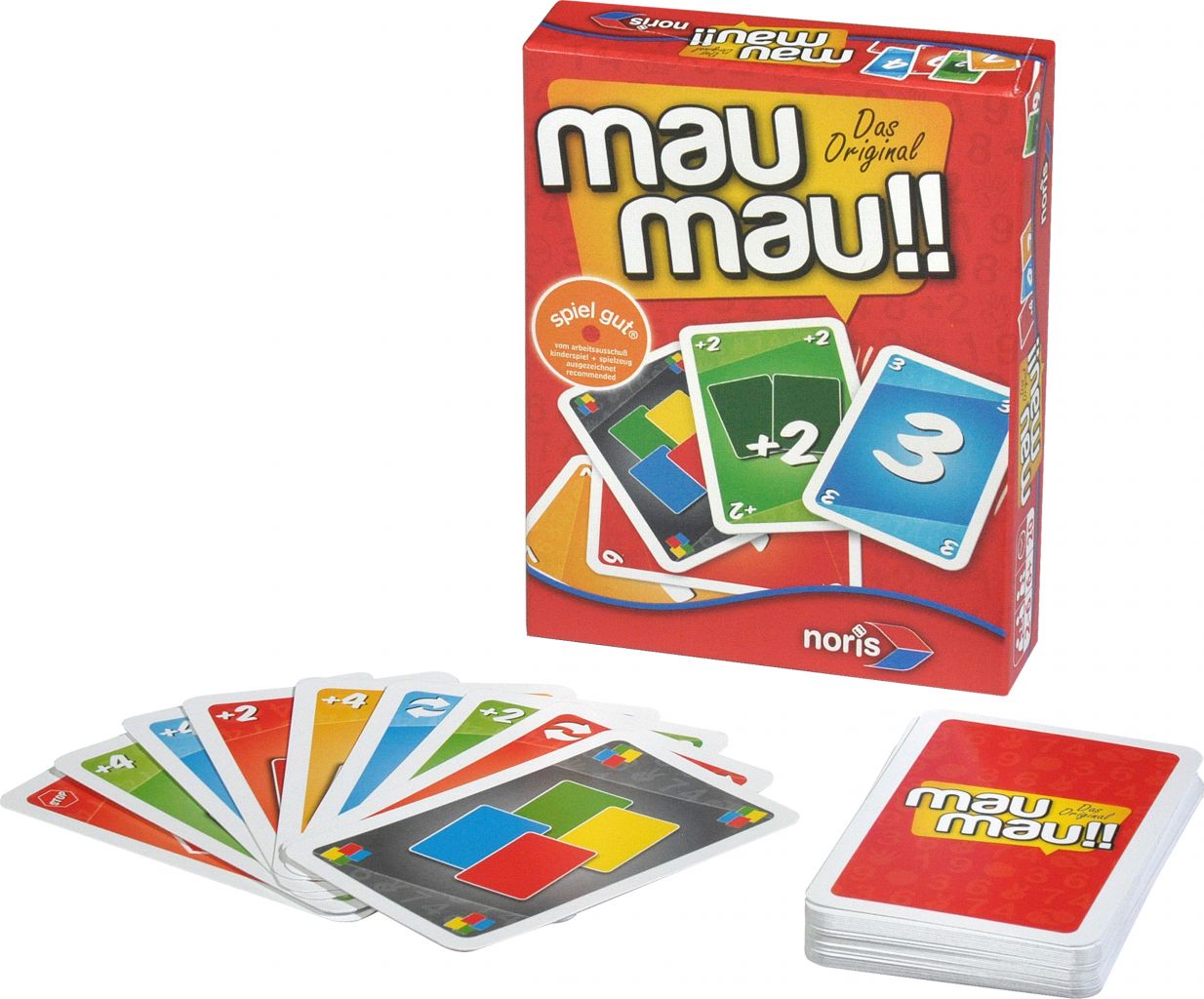 Noris Spiele Kartenspiel Mau Mau ~ 66 047