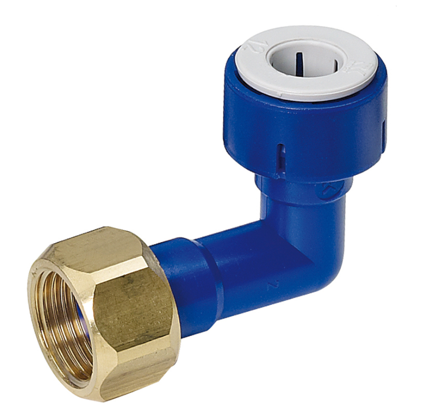 Reich Winkel-Verbinder mit Verschraubung Uniquick-Frischwassersystem  ~ 300/239-1