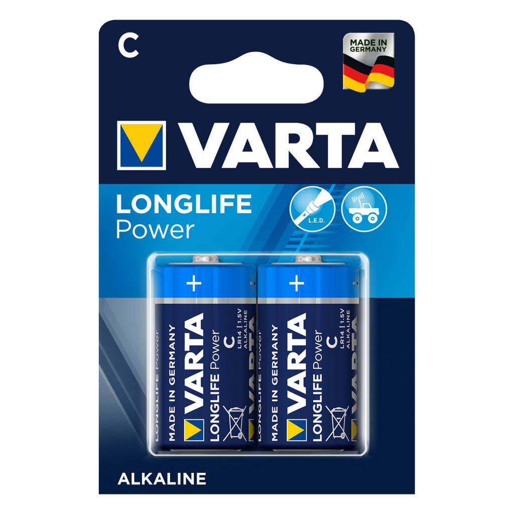 VARTA Varta Longlife Power C BL4, 2 Stück ~ 322/742