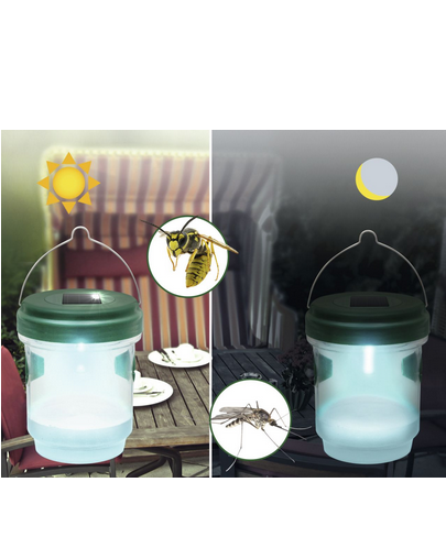 Frankana Gardigo Solar Insektenfalle gegen Wespen und Mücken  ~ 452/130