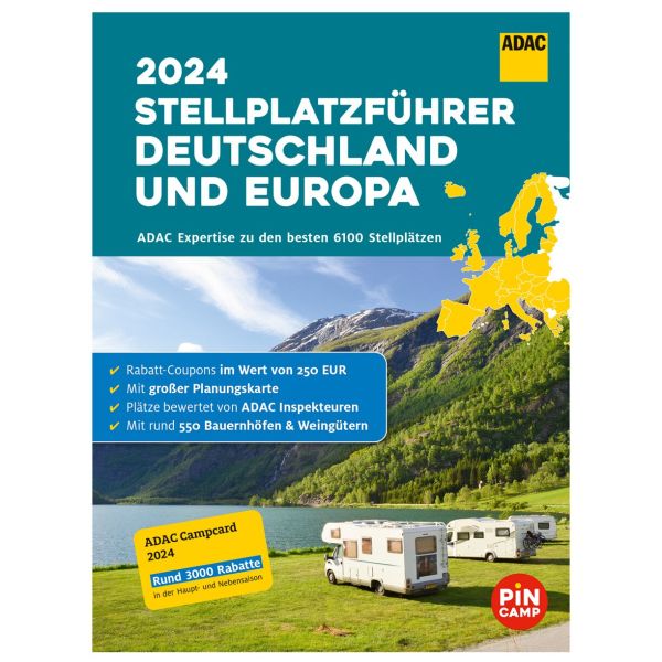 ADAC Stellplatzführer Deutschland und Europa 2024 ~ 066/048