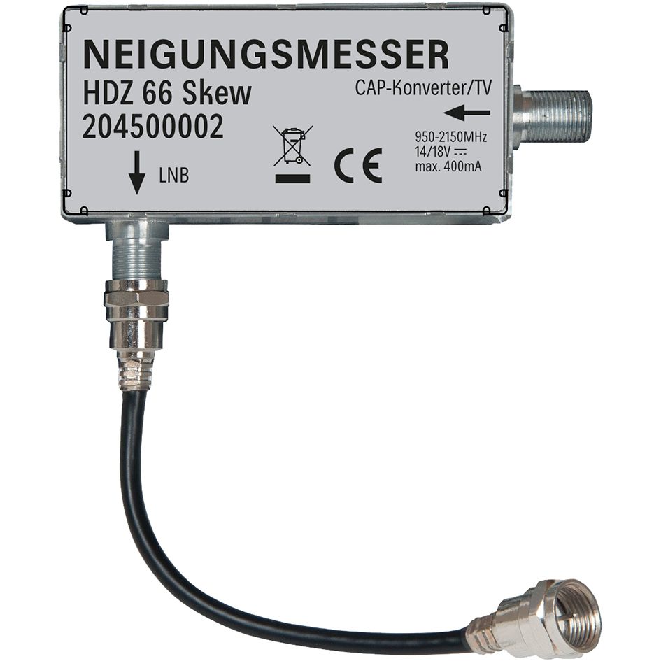 Kathrein Neigungsmesser HDZ 66 Skew für Sat-Anlage BAS 66 Skew ~ 71 170