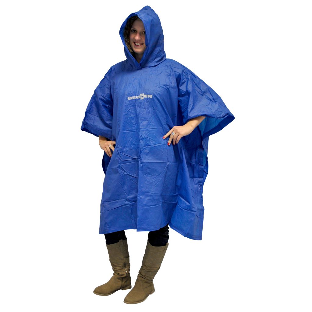 BRUNNER Regenponcho Rainman farblich sortiert, grün, blau  ~ 455/219