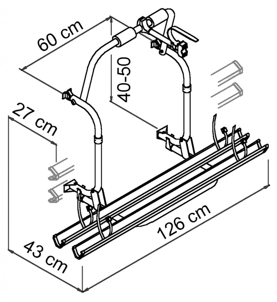 Thule® Fahrradträger Thule Caravan Light  ~ 89 519