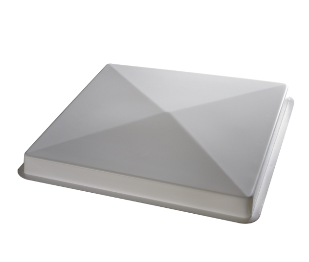 Frankana Dachhaube einfach 300 x 300 mm weiß  ~ 205/081