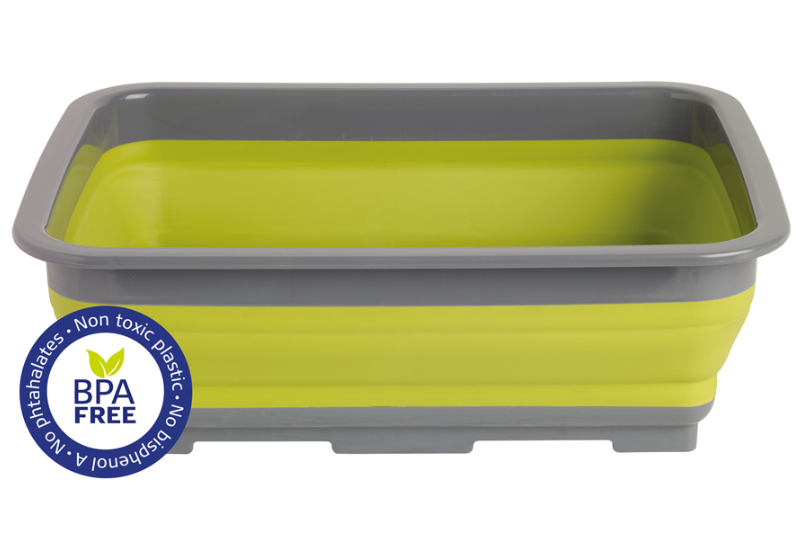 Outwell® Collaps faltbare Spülschüssel eckig, grün ~ 550/006