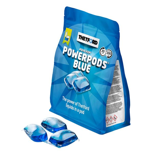 Thetford Aqua Kem Powerpods Blue, 20 Stück ~ 301/652