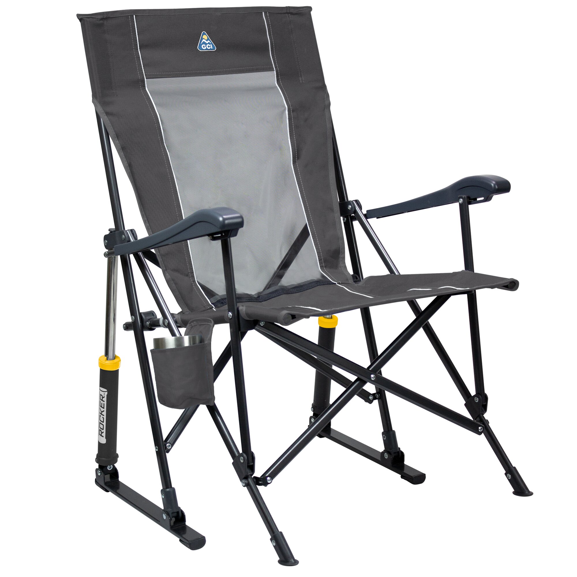 GCI Outdoor Schaukelstuhl RoadTrip Rocker™, anthrazit ~ 601/433
