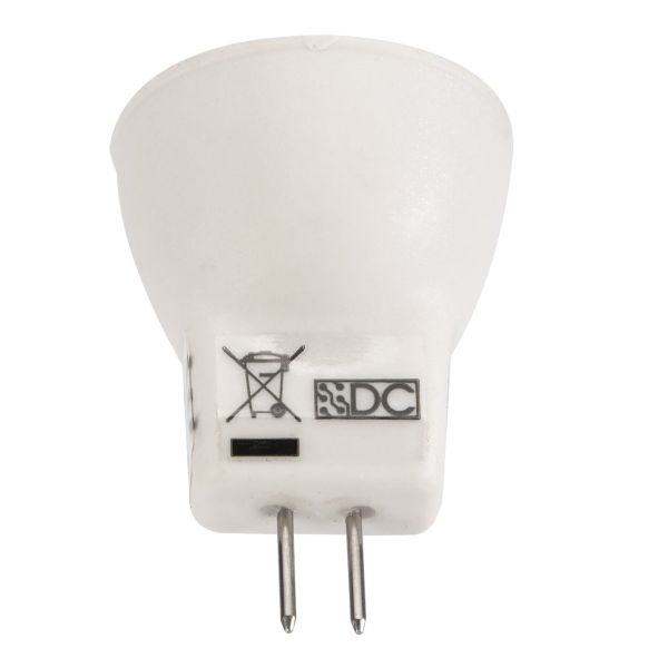 David Communication LED-Leuchtmittel CRI 80, 6er SMD Spot MR8, Sockel GU4, EEK: F ~ 322/076