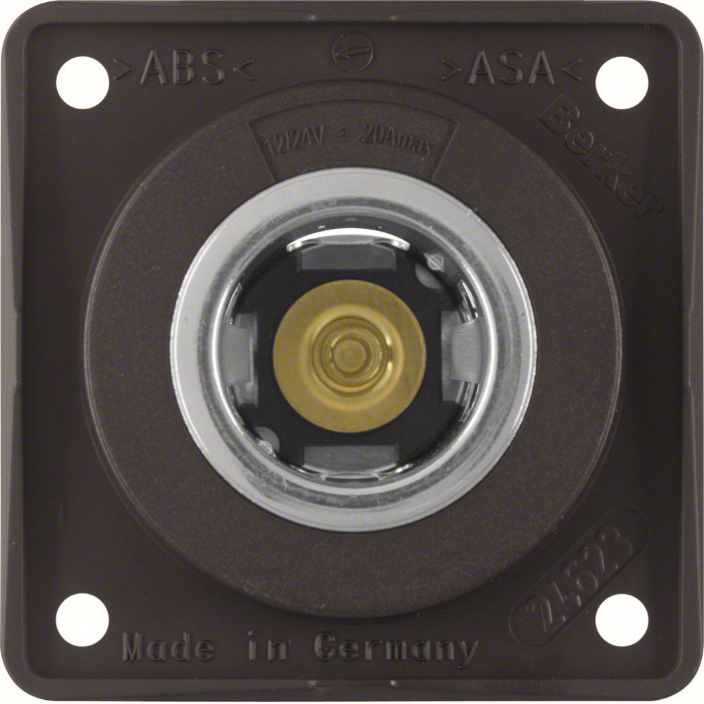 Berker GmbH Integro Powersteckdose braun, lose  ~ 321/269-1