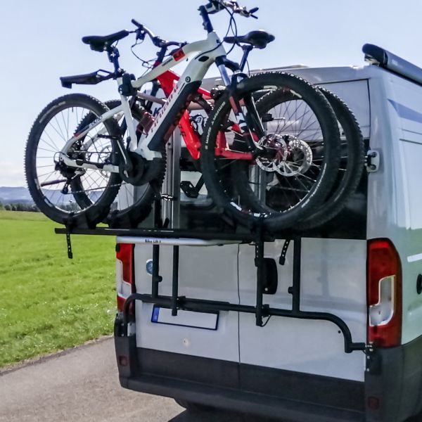 EuroCarry® elektrischer Fahrradträger, 50 kg, für Kastenwagen ~ 136/739