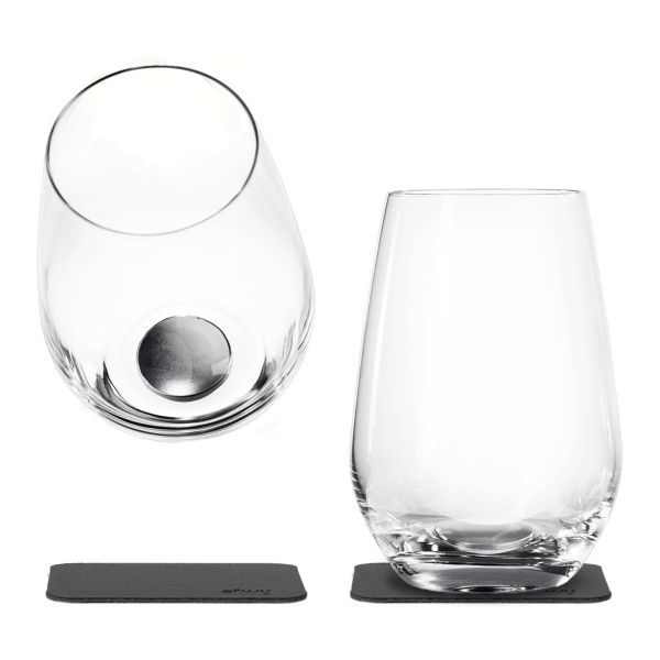 silwy® Magnet-Kristallgläser Longdrink, 2er-Set ~ 550/790