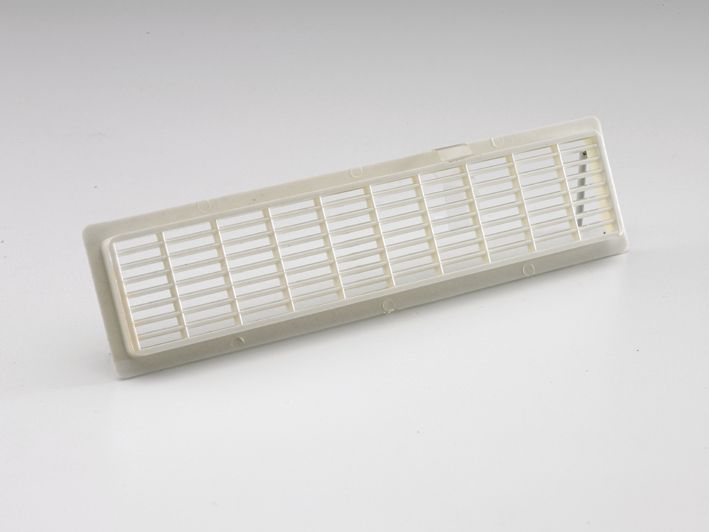 MPK Möbellüfter Kunststoff weiß 180 x 45 mm ~ 206/201