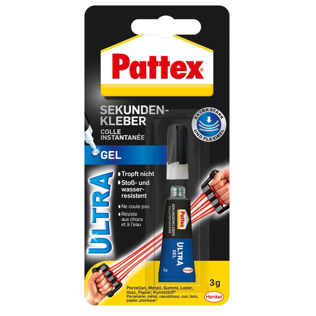 Pattex® Ultra Gel Sekundenkleber 3 g  ~ 451/091
