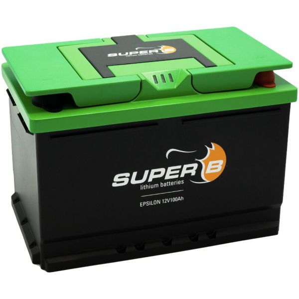 Super B Lithium-Batterie Epsilon LiFePO4, 12V100AH ~ 322/367