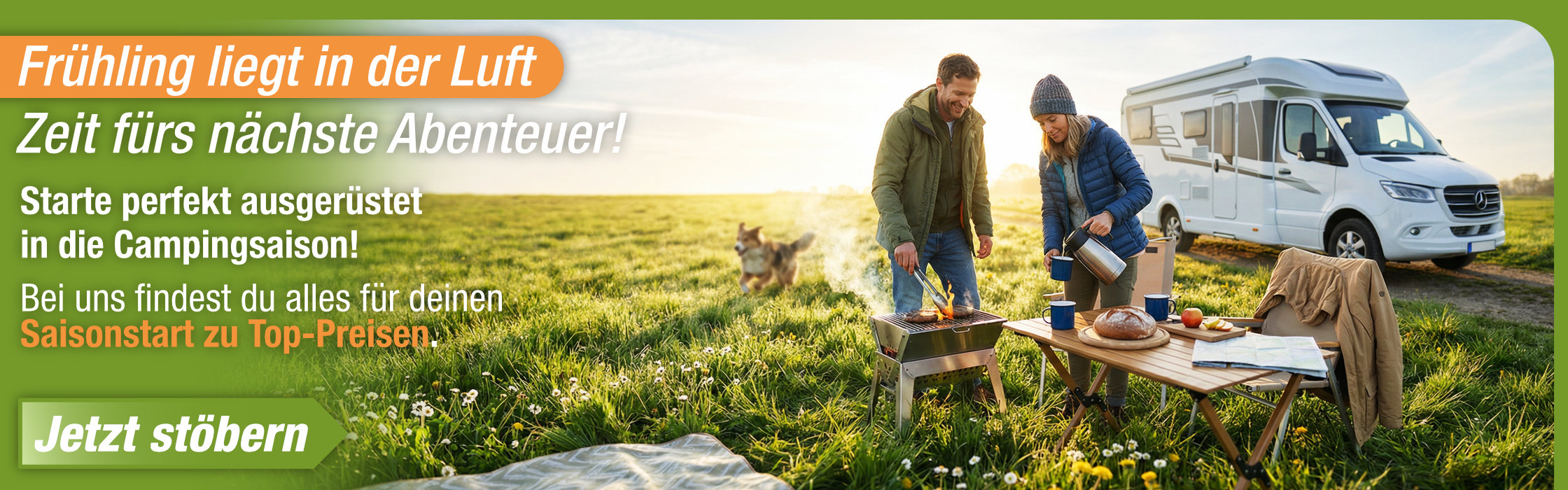 Person, Mantel, Auto, Hund, Lieferwagen, Person, Jacke, Lieferwagen, Auto, Hund, 