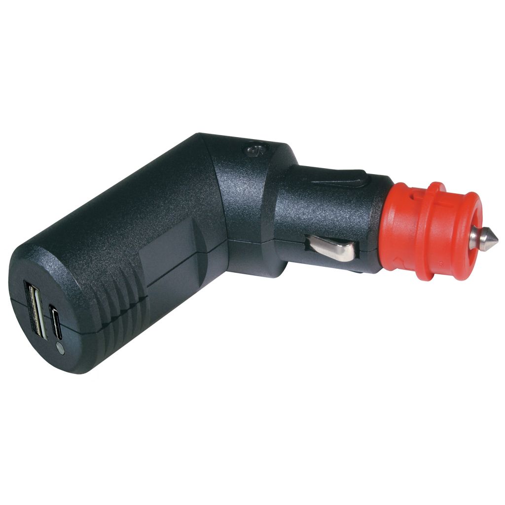 Pro Car Winkelbarer USB-Ladestecker 3600 mA ~ 324/054