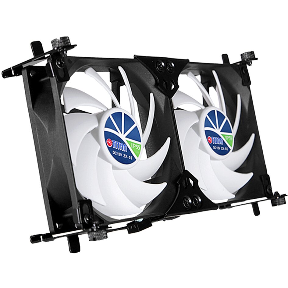 Titan Kühlschrank-Doppellüfter Titan SC22V2+, ø 92 mm ~ 35 158